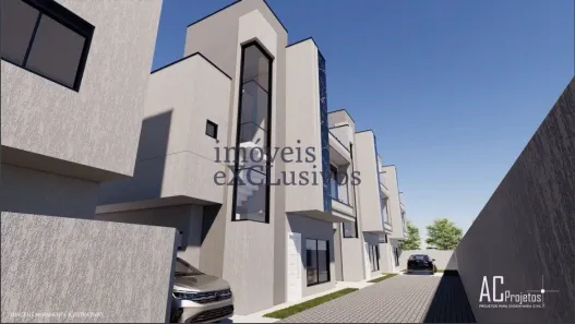 Casa de Condomínio com 3 Quartos à venda, 127m² no Capão Raso, Curitiba