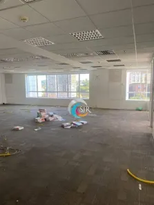 Sala Comercial para alugar, 136m² no Cidade Monções, São Paulo
