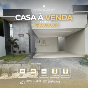 Casa com 3 Quartos à venda, 149m² no Jardim das Oliveiras, Imperatriz