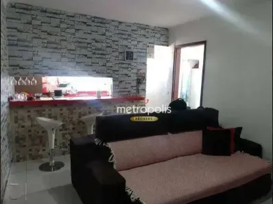 Sobrado com 2 Quartos à venda, 210m² no Jardim Santo André, Santo André