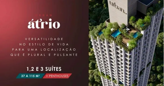 Flat com 1 Quarto à venda, 47m² no Plano Diretor Sul, Palmas