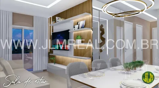 Apartamento com 3 Quartos à venda, 57m² no Damas, Fortaleza