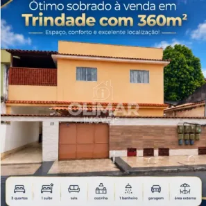 Sobrado com 3 Quartos à venda, 360m² no Trindade, São Gonçalo