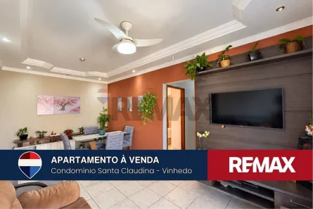 Apartamento com 2 Quartos à venda, 75m² no Santa Claudina, Vinhedo