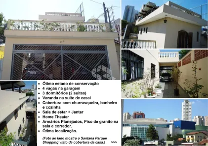 Casa com 3 Quartos à venda, 270m² no Imirim, São Paulo