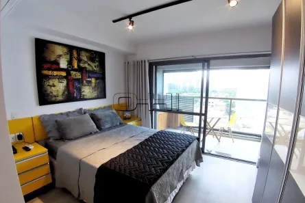 Apartamento com 1 Quarto para alugar, 29m² no Vila Cordeiro, São Paulo