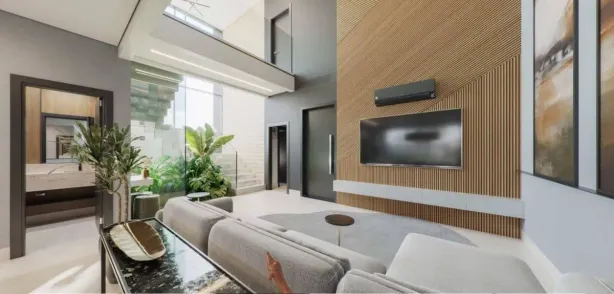 Sobrado com 4 Quartos à venda, 266m² no Terras Alpha Campo Grande, Campo Grande