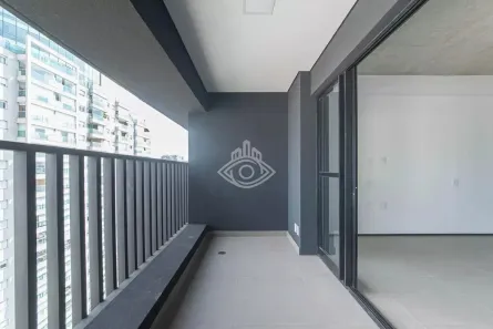 Apartamento com 1 Quarto para venda ou aluguel, 25m² no Brooklin Paulista, São Paulo