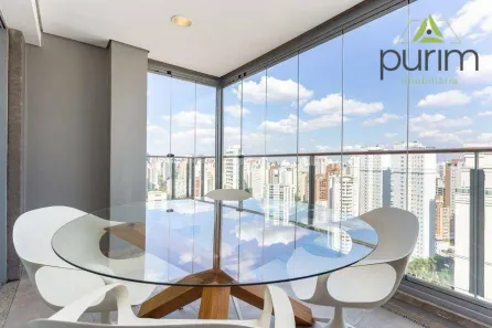 Apartamento com 1 Quarto para alugar, 98m² no Vila Nova Conceição, São Paulo