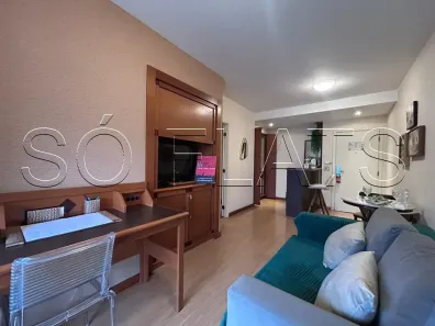Flat com 1 Quarto à venda, 40m² no Brooklin Paulista, São Paulo