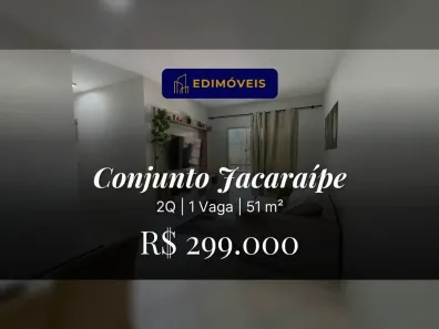 Apartamento com 2 Quartos à venda, 51m² no Conjunto Jacaraípe, Serra