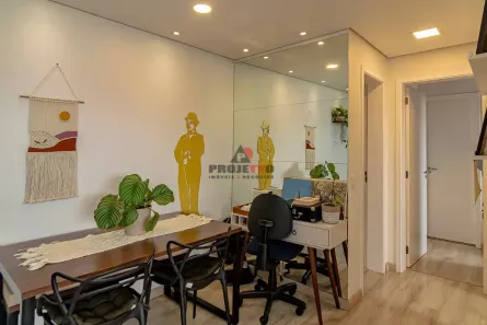 Apartamento com 2 Quartos à venda, 60m² no Vila Valparaíso, Santo André