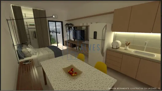 Apartamento com 1 Quarto à venda, 24m² no Jardim Taquaral, São Paulo