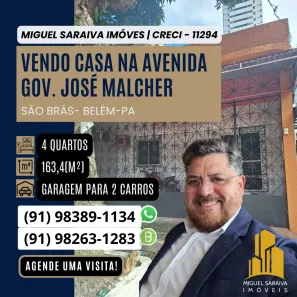 Casa com 4 Quartos à venda, 163m² no Nazaré, Belém