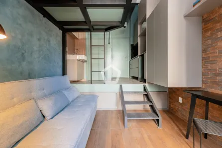 Apartamento com 1 Quarto à venda, 24m² no Santo Amaro, São Paulo