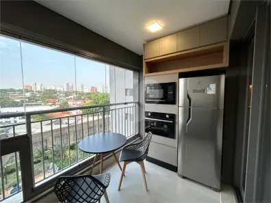 com 1 Quarto para alugar, 35m² no Indianópolis, São Paulo