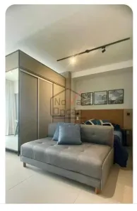 Apartamento com 1 Quarto para alugar, 30m² no Campo Belo, São Paulo