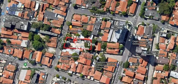 Lote/Terreno à venda, 979m² no Joaquim Távora, Fortaleza
