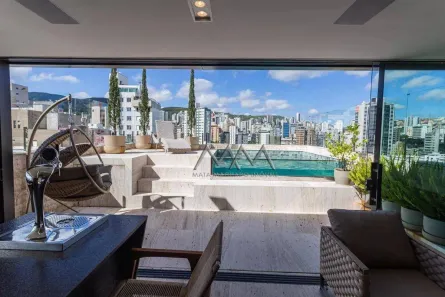 Cobertura com 3 Quartos à venda, 210m² no Sion, Belo Horizonte