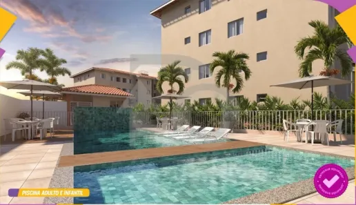 Apartamento com 2 Quartos à venda, 53m² no Marivan, Aracaju