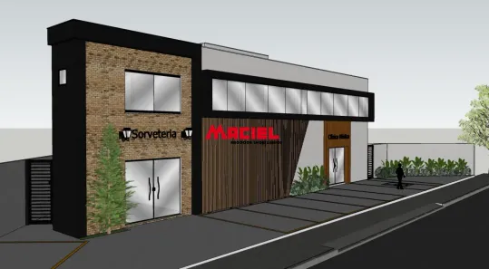 Prédio Comercial com 4 Quartos para alugar, 334m² no Jardim Esplanada, São José dos Campos