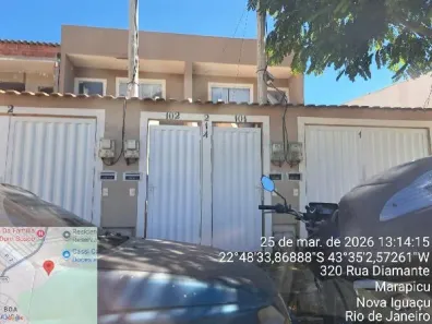 Apartamento com 1 Quarto à venda, 52m² no Marapicu, Nova Iguaçu