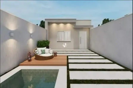 Casa com 2 Quartos à venda, 45m² no Residencial e Comercial Portal dos Eucaliptos, Pindamonhangaba