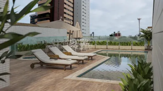 Apartamento com 3 Quartos à venda, 108m² no Barro Vermelho, Natal