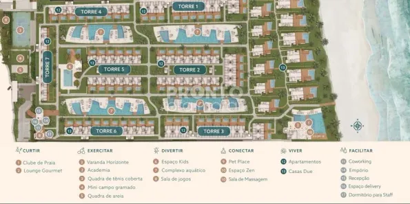 Apartamento com 3 Quartos à venda, 80m² no Centro, Ipojuca