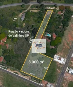 Lote/Terreno à venda, 8000m² no Sítio Recreio dos Cafezais, Valinhos
