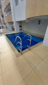 Apartamento com 2 Quartos para alugar, 78m² no Guilhermina, Praia Grande