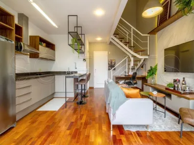 Apartamento com 1 Quarto para alugar, 68m² no Cidade Monções, São Paulo