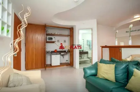 Flat com 1 Quarto à venda, 35m² no Brooklin Paulista, São Paulo