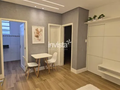 Apartamento com 2 Quartos para alugar, 55m² no Boqueirão, Santos