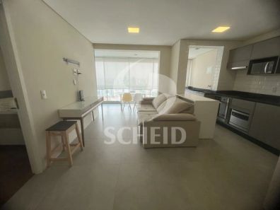Apartamento com 1 Quarto à venda, 53m² no Santo Amaro, São Paulo