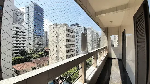 Apartamento com 2 Quartos para alugar, 110m² no Boqueirão, Santos
