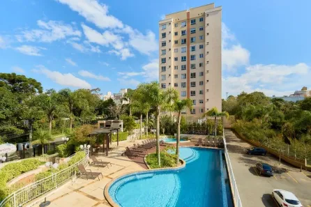 Apartamento com 3 Quartos para alugar, 64m² no Campo Comprido, Curitiba