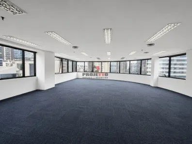 Sala Comercial para alugar, 223m² no Cidade Monções, São Paulo