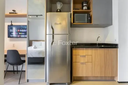 Kitnet com 1 Quarto à venda, 25m² no Brooklin Paulista, São Paulo