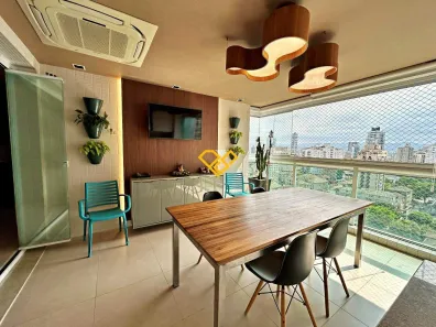 Apartamento com 3 Quartos à venda, 155m² no Ponta da Praia, Santos