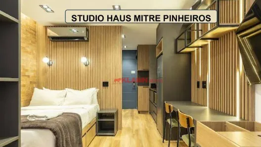 Apartamento com 1 Quarto à venda, 27m² no Pinheiros, São Paulo