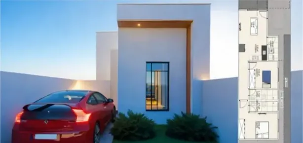 Casa com 2 Quartos à venda, 63m² no Loteamento Jardim Laila, Palmas