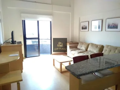 Flat com 1 Quarto para alugar, 50m² no Moema, São Paulo