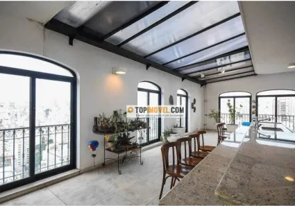 Cobertura com 5 Quartos para alugar, 604m² no Santa Cecília, São Paulo