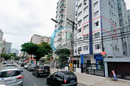 Apartamento com 2 Quartos à venda, 46m² no Embaré, Santos