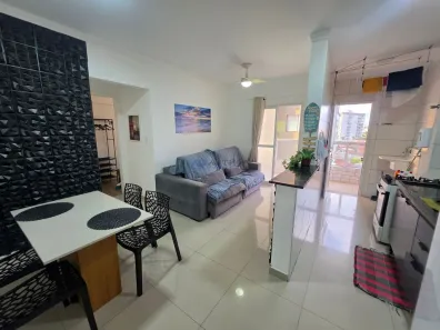 Apartamento com 1 Quarto à venda, 43m² no Mirim, Praia Grande