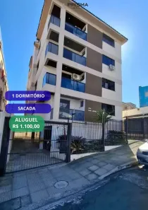Apartamento com 1 Quarto para alugar, 41m² no Nossa Senhora do Rosário, Santa Maria