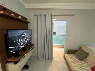 Apartamento com 1 Quarto para alugar, 49m² no Canto do Forte, Praia Grande