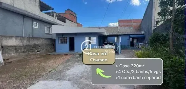 Casa com 4 Quartos à venda, 208m² no Jardim Elvira, Osasco