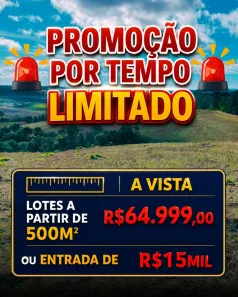 Lote/Terreno à venda, 500m² no Recreio Topázio (Caucaia do Alto), Cotia